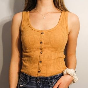 AE Yellow Tank Top NWOT